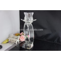 Favores do casamento por atacado de cristal tealight candlestick vela de cristal titular